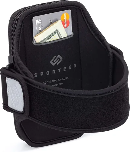 Vista 5 de Sporteer Velocity V8 - Brazalete para correr - Se adapta a fundas grandes