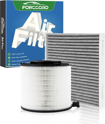 Vista 110 de Combo de filtro de aire de cabina y motor para Mazda CX-90 2024-2026; CX-70