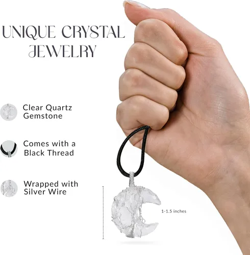 Vista 21 de Crystal Necklace, Crystals, Crystal Gifts, Gemstones, Crystal Pendant, Spiritual Gifts