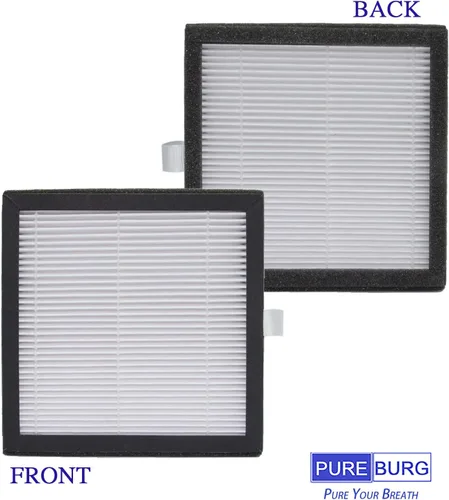 Vista 5 de PUREBURG Filtro de repuesto compatible con Afloia AQ8 Q8 y Honati Hysure Q7, Tenergy Sorbi deshumidificador 2 en 1 (33.8 fl oz), paquete de 3 HEPA