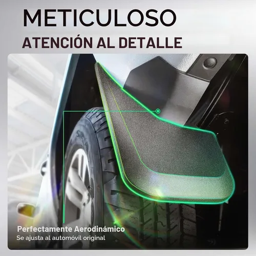 Vista 7 de YHTAUTO Guardabarros antisalpicaduras para Toyota 4Runner 2005-2009