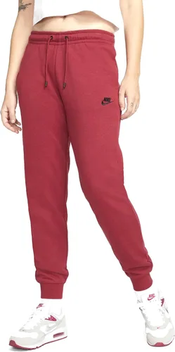 Vista 12 de Nike NSW - Pantalón ajustado de vellón para mujer Negro/Blanco