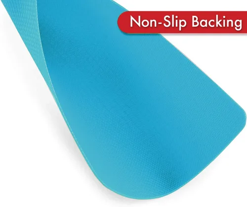 Vista 2 de Dexas Tabla de Cortar de Servicio Pesado Grippmat, Tablas de Cortar Flexibles para Cocina, Juego de 4, Tapete de Corte de Tabla de Plástico