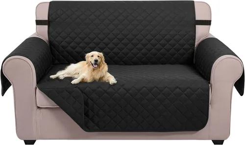 Vista 13 de U-NICE HOME Funda para sillón reclinable, reversible, con correas elásticas, resistente al agua, protege de perros y mascotas, sillón pequeño