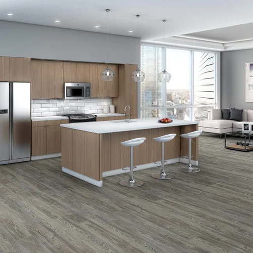 Vista 8 de Shaw Floors Floorté Pro Anvil Plus - Suelo de vinilo, castaño gris (27.73 sf/unidad)