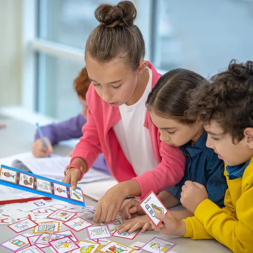 Vista 5 de 35 tarjetas visuales de horario, tarjetas de rutina, tabla de tareas en el hogar, materiales de aprendizaje para autismo, con 35 puntos de gancho