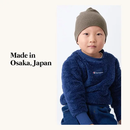 Vista 5 de CHARM Gorro orgánico para niños Slouchy algodón para niños