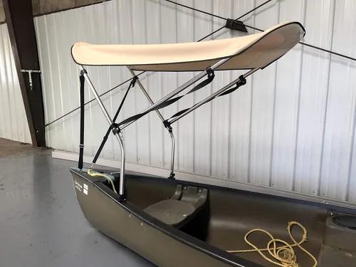 Vista 5 de Cypress Rowe Outfitters Parasol para canoa/kayak beige de 3' x 6