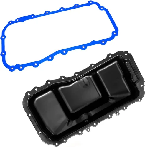 Vista 2 de Cárter de aceite de motor con junta de acero para Volkswagen Beetle 2004-2005 Golf 2010-2011 Jetta 2009-2011 l4 2.0L 4648930AA