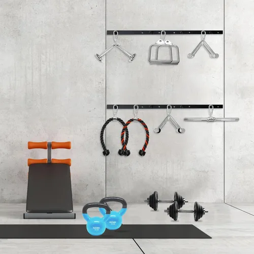 Vista 5 de A2ZCARE LAT Pull Down Cable Machine Attachment - Cable Machine Accessories for Home Gym with Multi Option
