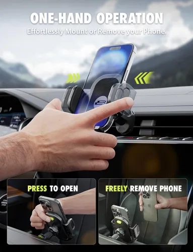 Vista 12 de Bracketron TripGrip - Soporte para teléfono de coche 2 en 1