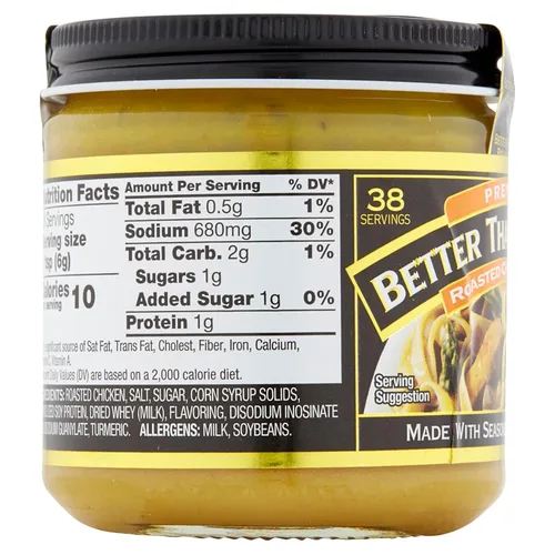 Vista 5 de Better than Bouillon Base de carne asada prémium y base de pollo asado frascos de 8 onzas (paquete de 2)