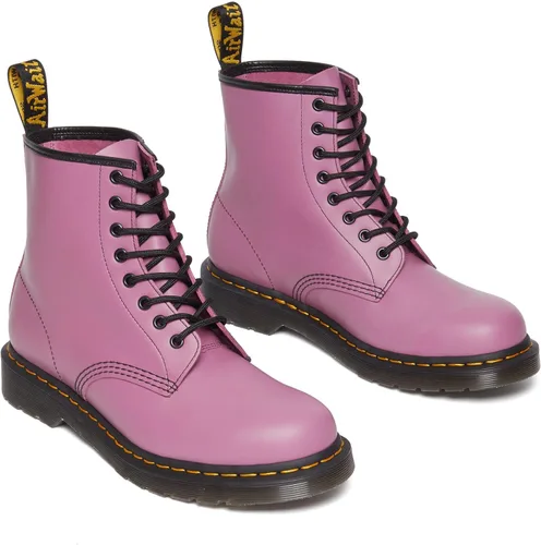 Vista 8 de Dr. Martens Botas unisex de cuero genuino 1460, duraderas y elegantes