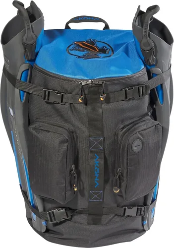 Vista 10 de AKONA Globetrotter Mochila de buceo – Bolsa de viaje de buceo todo en uno de 58L para equipo de buceo y buceo, se adapta a regulador, BCD, máscara