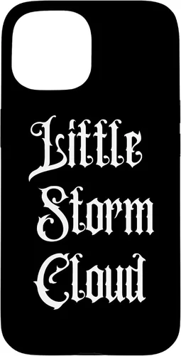 Vista 6 de Funda para iPhone 16 Little Storm Cloud, MIÉRCOLES DARK FAMILY GOTHIC HUMOR