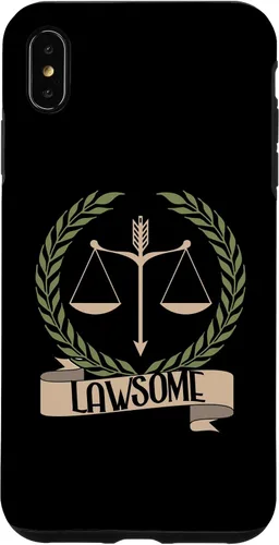 Vista 11 de Lawsome Scales Of Justice Lawyer Law Student Case for iPhone 16
