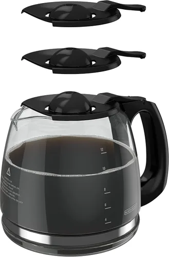 Vista 9 de BLACK+DECKER - Jarra de repuesto TC1200B 12 tazas, Cristal, N/A, Negro