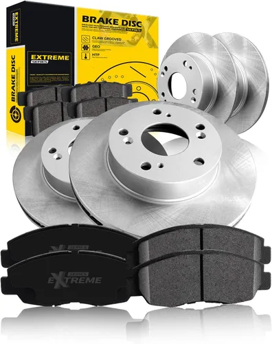 Vista 11 de TOVASTY Kit de freno trasero E-Coated para Honda Civic 2006-2015