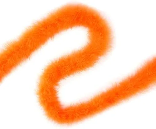 Vista 3 de ZUCKER Marabou Plumas Boas - Accesorios de disfraz mullido para Halloween carnaval manualidades baile paquete de 3