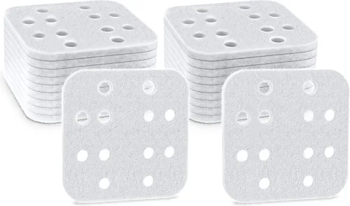 Vista 11 de Paquete de 10 Filtros de Repuesto para Humidificador, Paquete de 10 Almohadillas de Absorción y Paquete de 10 Almohadillas de Aroma, Compatible