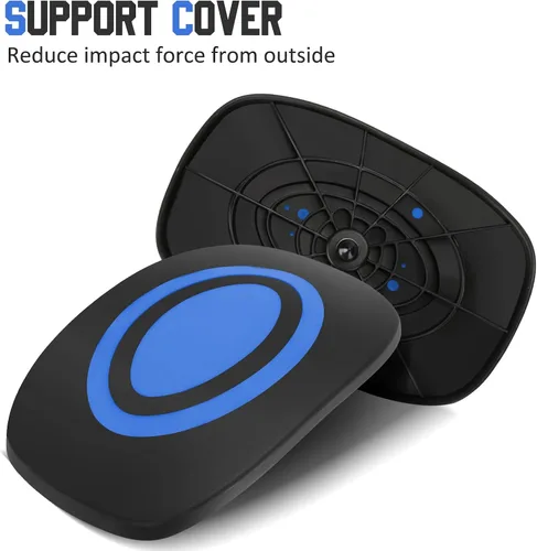 Vista 3 de GearRoot Poste de soporte portátil para bolsa de viaje de golf, protector de cubierta de soporte antiimpacto y varilla de aleación de aluminio