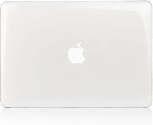 Vista 2 de RUBAN Funda para MacBook Retina Pro de 15 pulgadas A1398 (2015-2012), carcasa rígida de plástico liso mate con cubierta de teclado de TPU