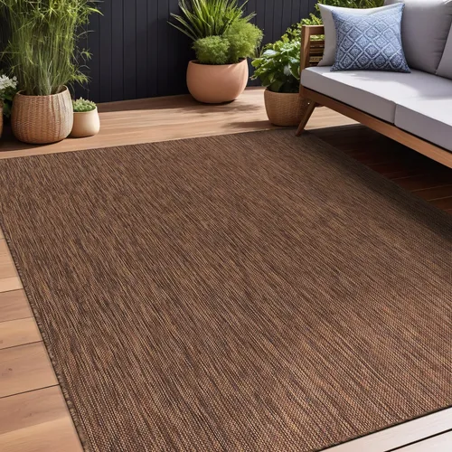 Vista 20 de Beverly Rug Waikiki Boho - Alfombra bohemia para interiores y exteriores, 5 x 7 pies, alfombra lavable para exteriores para patio, terraza, porche