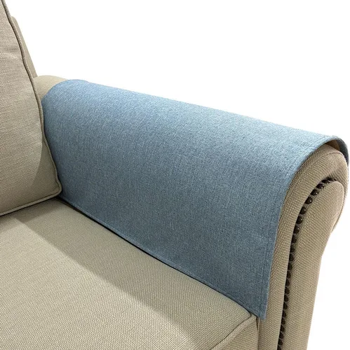 Vista 15 de Fundas para Brazos de Sofá, Funda Antideslizante para Reposabrazos de Sofá Reclinable, 2 Fundas Lavables para Brazos de Sofá, Protectores de Brazos
