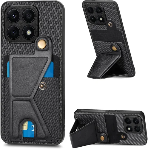 Vista 9 de Funda para Oppo K10x / OnePlus Nord CE 2 Lite 5G Funda para Realme 9 5G / 9 Pro / Q5 / V25 Funda de piel sintética con ranuras para tarjetas