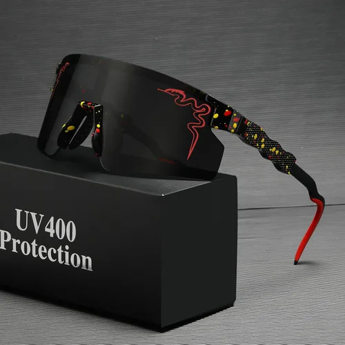 Vista 4 de Gafas de sol de ciclismo UV400 al aire libre para hombres, mujeres, adultos, jóvenes, niños y niñas, béisbol y softbol