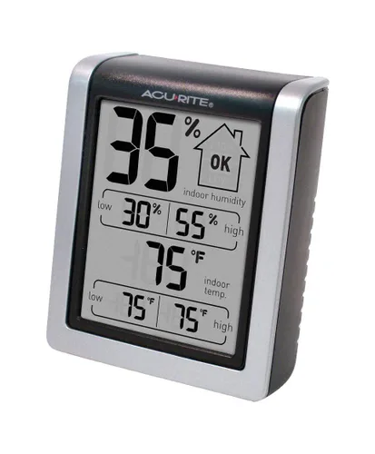Vista 5 de Apera Instruments Kit de probador de pH impermeable AI209 Value Series PH20, ± 0.1 pH de precisión y AcuRite 00613 higrómetro digital y termómetro