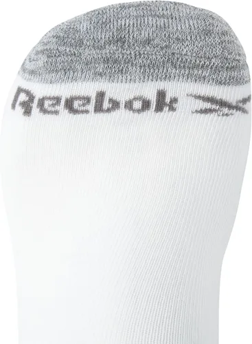 Vista 6 de Reebok Calcetines acolchados básicos de corte bajo transpirables para hombre (paquete de 6)