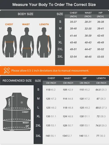 Vista 6 de SGKOW Heated Vest for Men with 7.4v Battery Pack Included,Updated Lightweight Heated Clothing Winter Outdoor