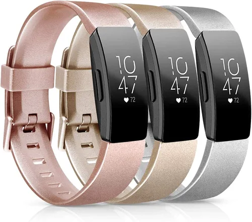 Vista 11 de Correas de poliuretano termoplástico (TPU) suave compatibles con Fitbit Inspire HR, Fitbit Inspire, Fitbit Ace 2, pulseras deportivas impermeables