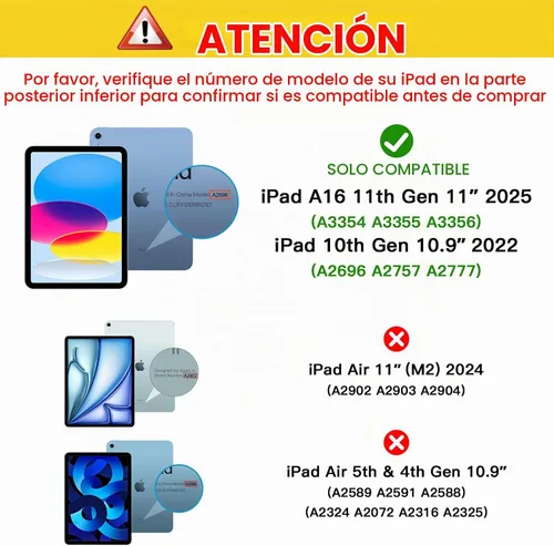 Vista 2 de ProCase 1 protector de pantalla para iPad A16 2025 11th 11 pulgadas/10th