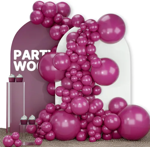 Vista 104 de PartyWoo - Globos nude de 140 piezas en diferentes tamaños de 18, 12, 10, 5 pulgadas, kit de arco de globos de color neutro y melocotón estilo boho