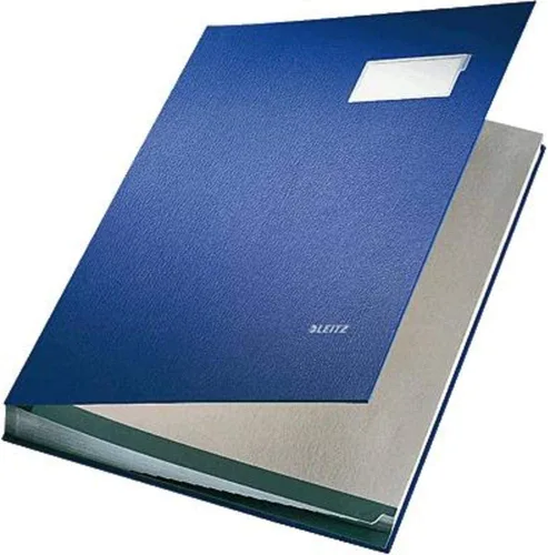 Vista 5 de Leitz 57000195 Libro de firma expandible con 20 separadores de tarjetas, A4, negro, 57000095