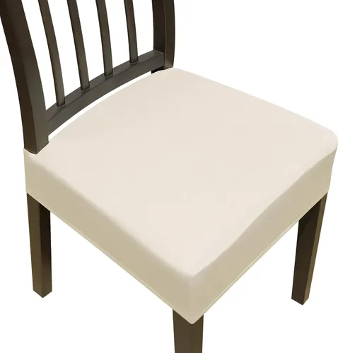 Vista 19 de Fundas para silla de comedor, juego de 2 fundas para sillas de comedor, fundas elásticas de jacquard para sillas de cocina, funda extraíble lavable