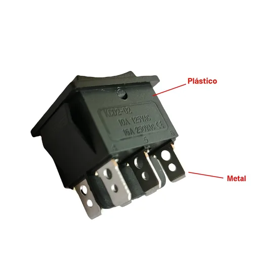 Vista 4 de 2 unids 6V 12V interruptor de alta velocidad baja para paseo