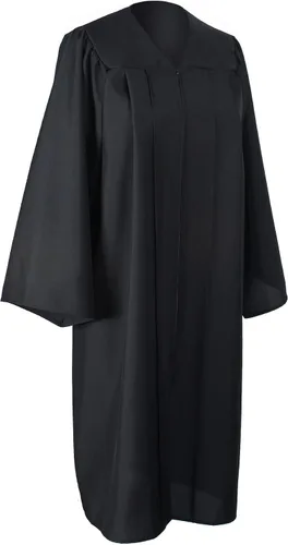 Vista 2 de MyGradDay Batas unisex mate para vestido de graduación, bata de coro para iglesia, bata de púlpito y disfraz de pastor y juez
