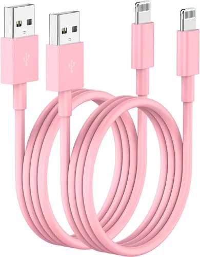 Vista 11 de Cargador de iPhone de 3 pies, cable de carga USB A a Lightning, cable Lightning original de 3 pies a USB, cable de carga de iPhone de 3 pies
