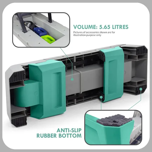 Vista 7 de leikefitness Plataforma aeróbica multifuncional con plataforma de entrenamiento de cable, banco de mancuernas ajustable, banco de pesas