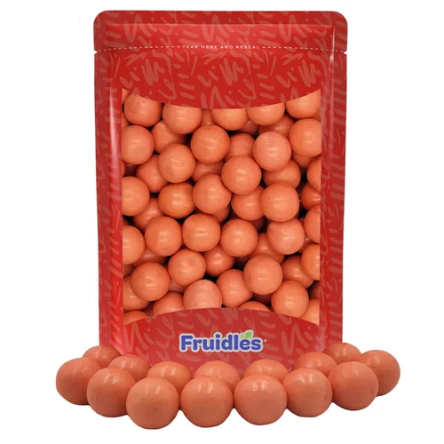 Vista 6 de Fruidles Bolas de goma con sabor a frutas, golosinas de bufé de dulces, recambios de tamaño de máquina, certificado Kosher Parve, 1 pulgada