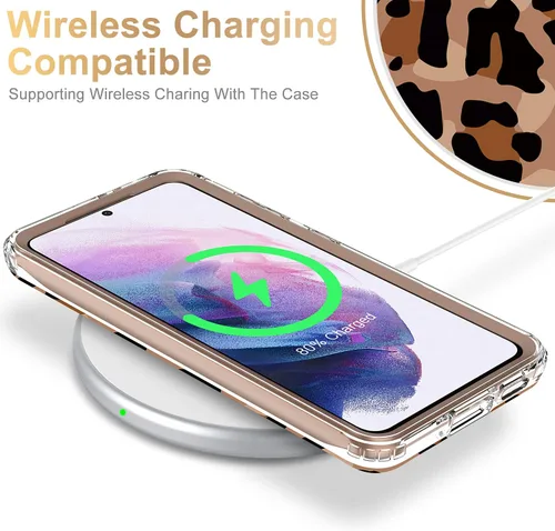 Vista 3 de ESDOT - Funda para iPhone 11 Pro Max, con protector de pantalla integrado, funda de grado militar con diseño de moda para mujeres y niñas, funda