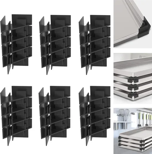 Vista 8 de 16 bandejas apiladoras de bandejas para secadora de congelación derecha de cosecha, accesorios de secadora compatibles con bandejas Harvest Right