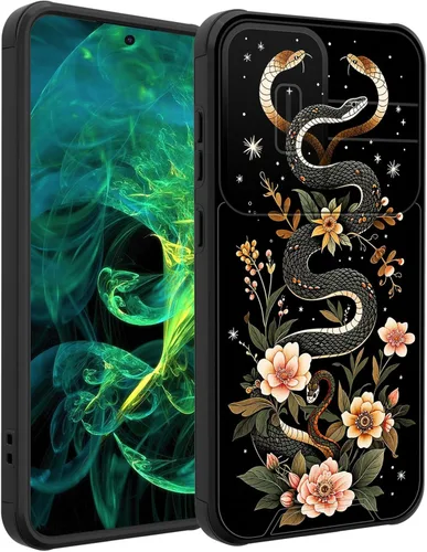 Vista 65 de Funda para Galaxy A16 5G con cubierta para cámara deslizante, resistente de doble capa, híbrida, a prueba de golpes, funda protectora resistente