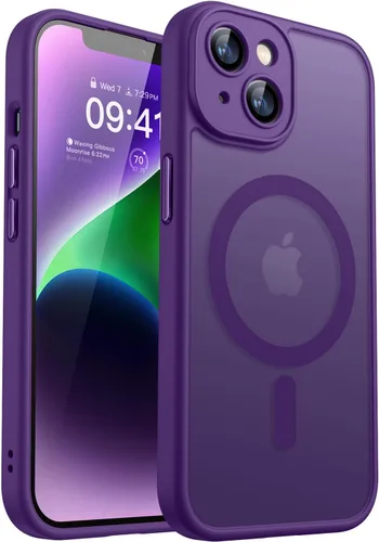 Vista 44 de CANSHN Funda magnética compatible con iPhone Air (6.5 pulgadas), mejorada [protección completa de la cámara] [compatible con Magsafe]