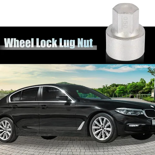 Vista 20 de X AUTOHAUX 041 Llave de bloqueo de rueda de coche Tuerca antirrobo Tuerca de extracción de tornillo Llave de bloqueo de rueda para BMW 3 5 7 Series