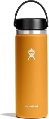 Vista 51 de Hydro Flask Botella de agua – Acero inoxidable aislado – Tapa flexible de boca ancha, antiderrames, a prueba de fugas y recargable en agave de 20