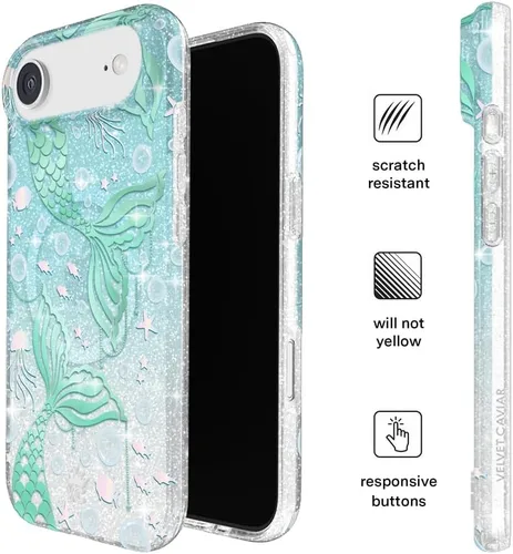 Vista 1120 de VELVET CAVIAR Funda para iPhone 15, compatible con MagSafe, probada contra caídas de 10 pies, fundas protectoras de diseño, leopardo color rosa